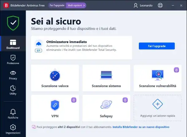 Bitdefender antivirus free tra i migliori anti malware free Bitdefender antivirus free tra i migliori anti malware free