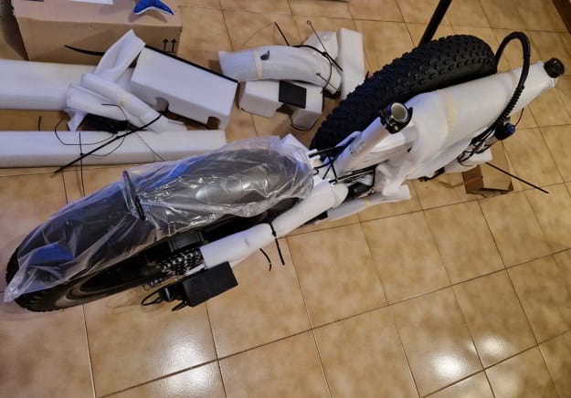 unboxing Engwe Engine X unboxing Engwe Engine X