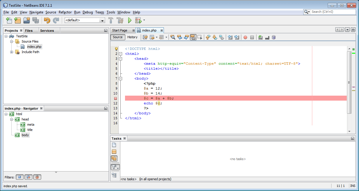 NetBeans con XDebug